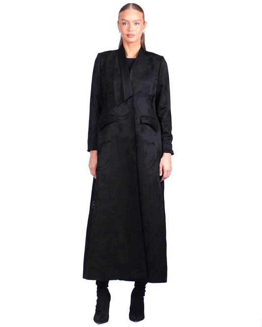 TUXEDO FLAP ABAYA
