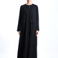Flap Pocket Abaya