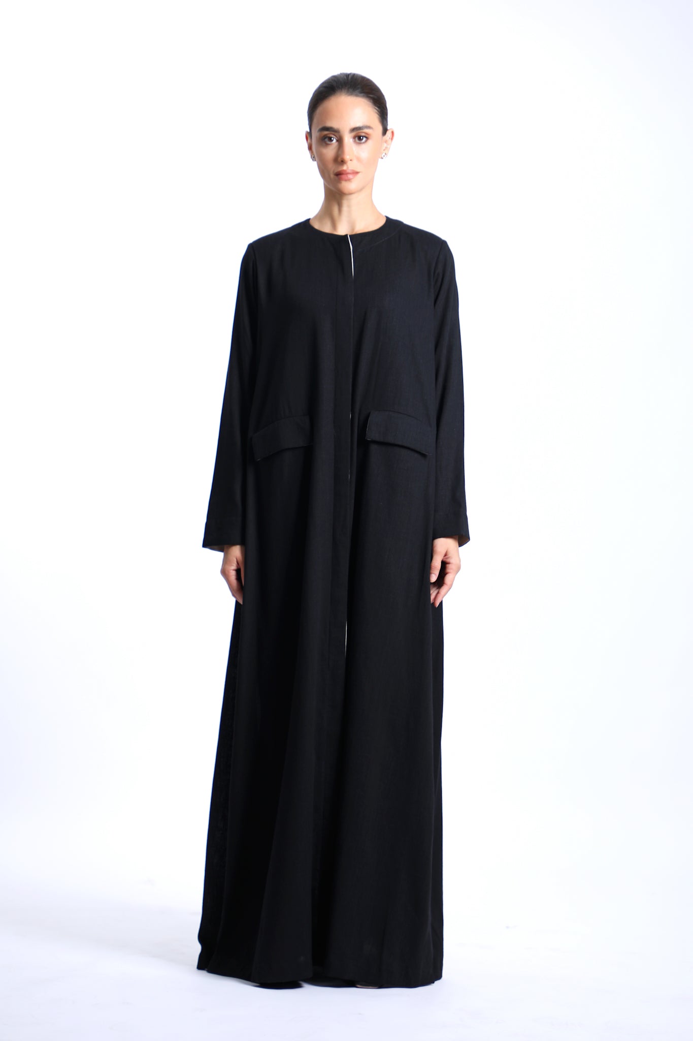 Flap Pocket Abaya