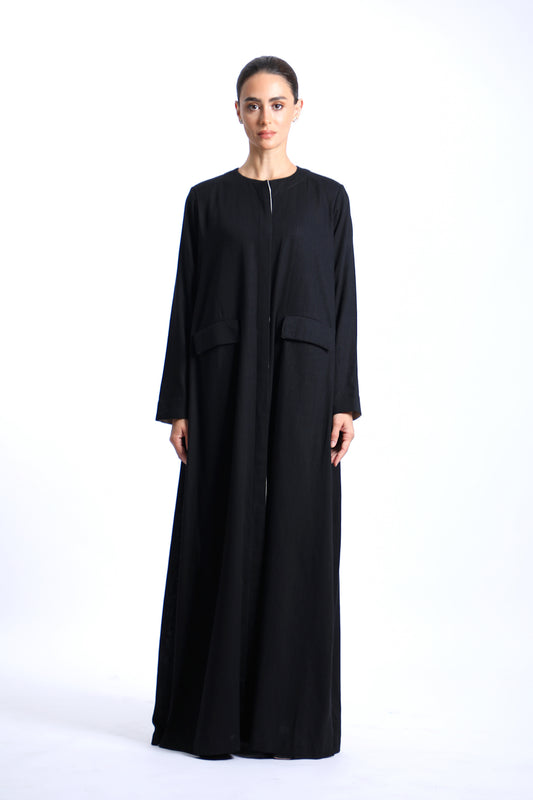 Flap Pocket Abaya