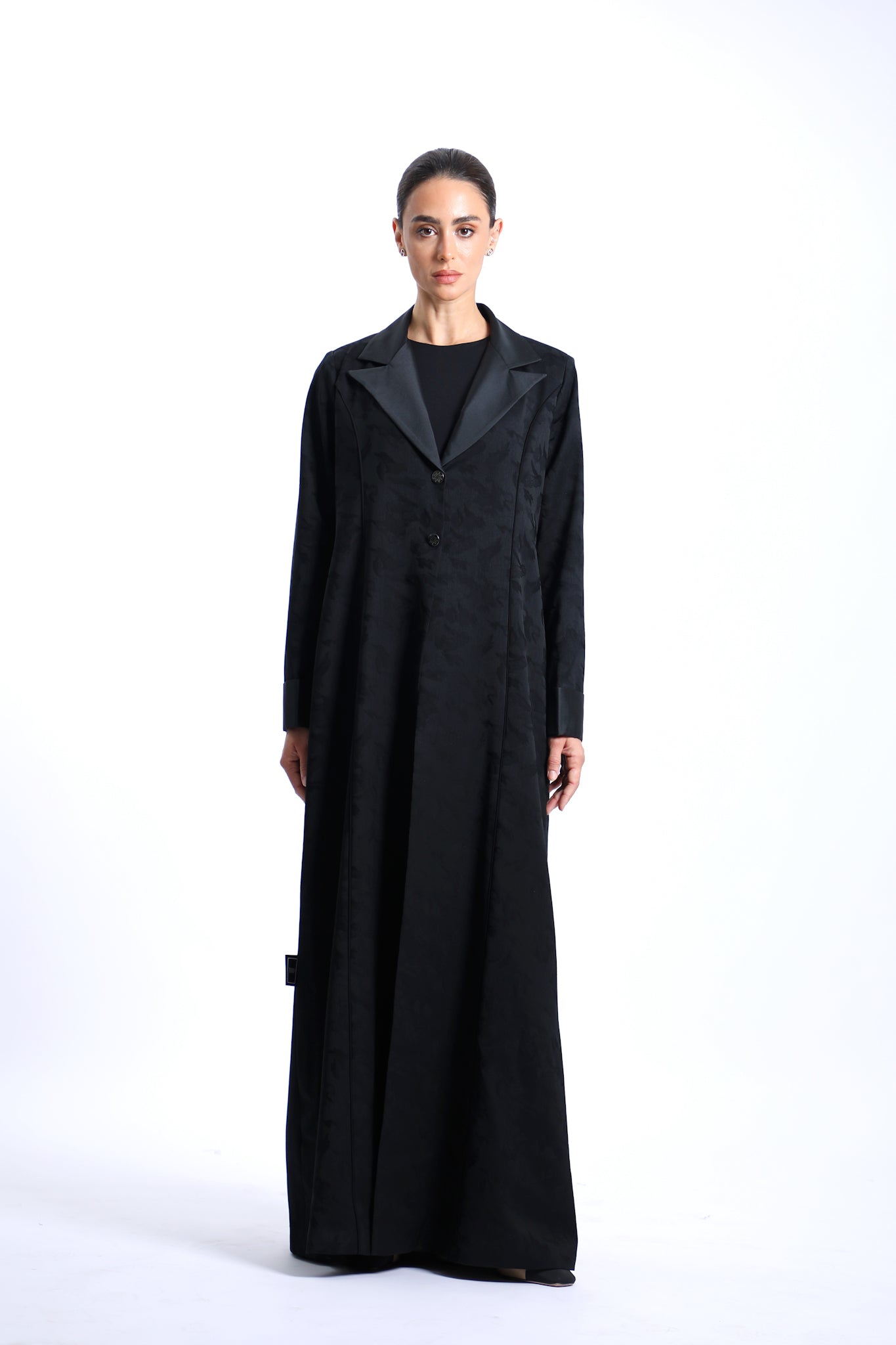 Regal Collar Abaya