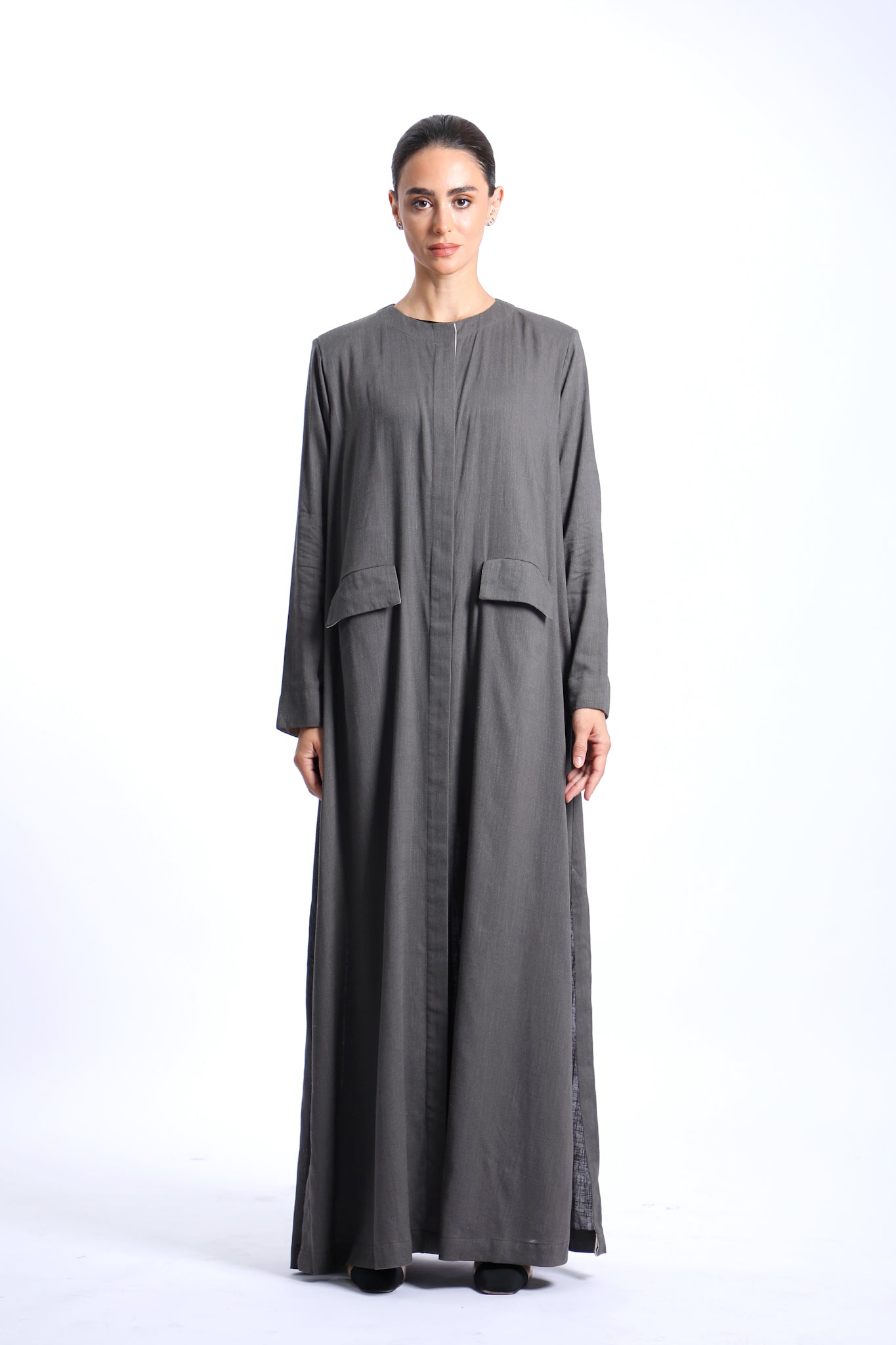 Flap Pocket Abaya