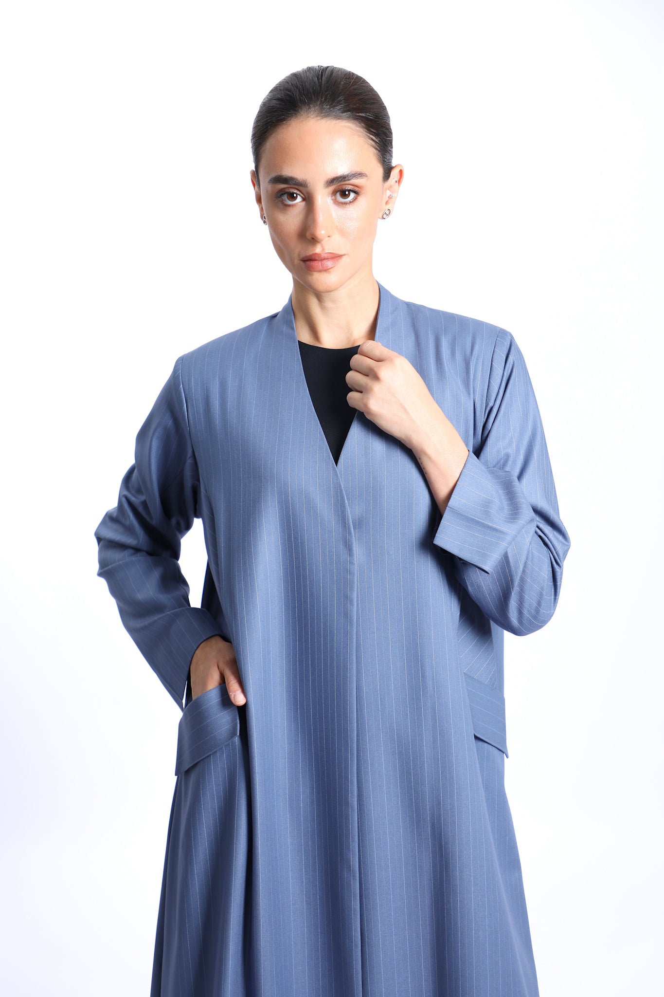 Aurelia Striped Abaya