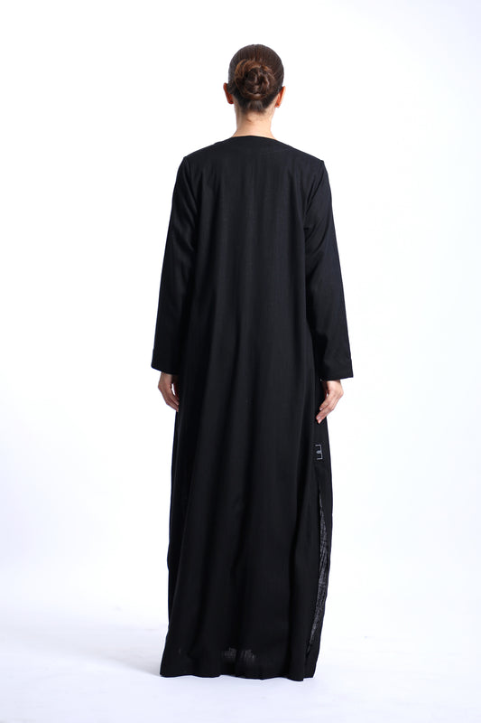 Flap Pocket Abaya