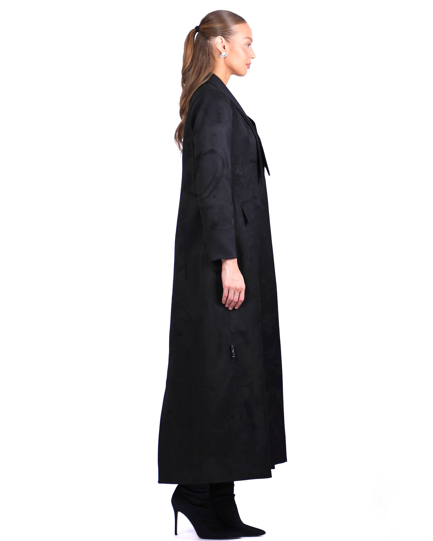 TUXEDO FLAP ABAYA